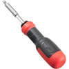 image:imageVEVOR Screwdriver Set 13 in 1 Magnetic Multi Bit Mini Nut Driver Set Phillips Flat Head Torx Square Bits for Men Manual Precision Repair Tool Kit for Sockets Furniture Home Appliances Cars13 in 1  Storage Handle Type