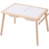 image:imageVEVOR Sensory Table for Toddlers Kids Activity with 3 Foldable Storage Bins amp DoubleSided Board IndoorOutdoor Play Sand and Water Table Wooden Kids Sensory for Drawing StudyingPaper Roll HolderOrdinary