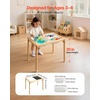 image:imageVEVOR Sensory Table for Toddlers Kids Activity with 3 Foldable Storage Bins amp DoubleSided Board IndoorOutdoor Play Sand and Water Table Wooden Kids Sensory for Drawing StudyingStorage BinsFolding Leg