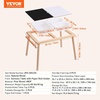 image:imageVEVOR Sensory Table for Toddlers Kids Activity with 3 Foldable Storage Bins amp DoubleSided Board IndoorOutdoor Play Sand and Water Table Wooden Kids Sensory for Drawing StudyingPaper Roll HolderOrdinary