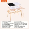 image:imageVEVOR Sensory Table for Toddlers Kids Activity with 3 Foldable Storage Bins amp DoubleSided Board IndoorOutdoor Play Sand and Water Table Wooden Kids Sensory for Drawing StudyingStorage BinsOrdinary