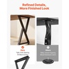 image:imageVEVOR Set of 2 Steel Table Legs 28 Height 31 Wide Dining Table LegsHeavy Duty 31 Square Box Section X Frame Table Legs28x31x31 Inch Black Color Industrial Country Style Metal Dining LegsBlack