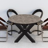 image:imageVEVOR Set of 2 Steel Table Legs 28 Height 31 Wide Dining Table LegsHeavy Duty 31 Square Box Section X Frame Table Legs28x31x31 Inch Black Color Industrial Country Style Metal Dining LegsBlack