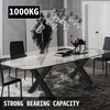 image:imageVEVOR Set of 2 Steel Table Legs 28 Height 31 Wide Dining Table LegsHeavy Duty 31 Square Box Section X Frame Table Legs28x31x31 Inch Black Color Industrial Country Style Metal Dining LegsBlack