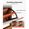image:imageVEVOR Shoe Cabinet with 2 Flip Drawers MidCentury Shoes Storage Cabinet with AntiTipping Device Freestanding Fluted Shoe Organizer Ideal for Entrance Hallway Bedroom Living Room WalnutWalnut