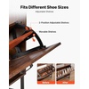 image:imageVEVOR Shoe Cabinet with 2 Flip Drawers MidCentury Shoes Storage Cabinet with AntiTipping Device Freestanding Fluted Shoe Organizer Ideal for Entrance Hallway Bedroom Living Room WalnutBrown