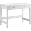image:imageVEVOR Small Desk with Drawers Kids Desk for Bedroom Wooden Simple Study Table for Drawing Reading Writing Rectangle MDF Furniture Study Storage Table for Home Office White  Wood3937D x 1890W x 2957H