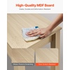 image:imageVEVOR Small Desk with Drawers Kids Desk for Bedroom Wooden Simple Study Table for Drawing Reading Writing Rectangle MDF Furniture Study Storage Table for Home Office White  Wood3425D x 1555W x 2957H
