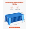 image:imageVEVOR Stackable Kiddie Cot 6 Pack Portable Toddler Nap Cots Standard Size 52 L x 23 W Daycare Cots for Kids Preschool Classroom Daycare Beds for Sleeping Resting Naptime Blue40 L x 23 W  6Pcs