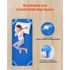 image:imageVEVOR Stackable Kiddie Cot 6 Pack Portable Toddler Nap Cots Standard Size 52 L x 23 W Daycare Cots for Kids Preschool Classroom Daycare Beds for Sleeping Resting Naptime Blue52 L x 23 W  6Pcs
