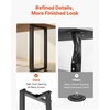 image:imageVEVOR Table Legs 291 H x 177 W Square T Shape Steel Furniture Legs Modular Design Easy Assembly 2204 lbs Max Load Heavy Duty for Home Office Desk Dinner Table Workbenches Set of 2 Black