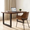 image:imageVEVOR Table Legs 295 H x 236 W Square Steel Furniture Legs Modular Design Easy Assembly 2204 lbs Max Load Heavy Duty for Home Office Desk Workbenches Dinner Bar Tables Set of 2 Black