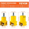 image:imageVEVOR Tenon Cutter 1254mm amp 1538mm amp 2508mm Premium Aluminum amp Steel Log Furniture Cutter with Dual Curved Blades amp Button Screws Home Master Kit Commercial Starters Tool for Home DIYCurved Blade10 15  20in