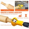 image:imageVEVOR Tenon Cutter 1254mm amp 1538mm amp 2508mm Premium Aluminum amp Steel Log Furniture Cutter with Dual Curved Blades amp Button Screws Home Master Kit Commercial Starters Tool for Home DIYStraight Blade10 15  20in