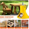 image:imageVEVOR Tenon Cutter 1254mm amp 1538mm amp 2508mm Premium Aluminum amp Steel Log Furniture Cutter with Dual Curved Blades amp Button Screws Home Master Kit Commercial Starters Tool for Home DIYStraight Blade10 15  20in