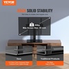 image:imageVEVOR Universal TV Mount for 3255 inch TVs Height Adjustable Swivel Stand with Tempered Glass Base for Bedroom Living Room3255inch
