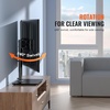 image:imageVEVOR Universal TV Mount for 3255 inch TVs Height Adjustable Swivel Stand with Tempered Glass Base for Bedroom Living Room3255inch