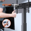 image:imageVEVOR Universal TV Mount for 3255 inch TVs Height Adjustable Swivel Stand with Tempered Glass Base for Bedroom Living Room3285inch