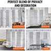 image:imageVEVOR Wood Room Divider 4 Panel Folding Privacy Screen 669 Inches Tall Indoor Wooden Partition Portable Decoration Screen for Room Separation Home Office Restaurant amp Bedroom Light GreyLight Grey