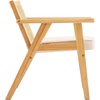 image:imageVEVOR Wooden Folding Chairs with Cushion Set of 2 Portable Foldable Cushion Chair with Wooden Frame Modern Padded Dining Chair for Kitchen Office Wedding Party Dining Room Easy Assembly BeigeNatural