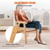 image:imageVEVOR Wooden Folding Chairs with Cushion Set of 2 Portable Foldable Cushion Chair with Wooden Frame Modern Padded Dining Chair for Kitchen Office Wedding Party Dining Room Easy Assembly BeigeNatural