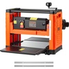 image:imageVEVOR 13Inch Spiral Thickness Planer Woodworking Power Benchtop Planer with 2000W 23500 RPM Powerful Motor Single Speed for Hard amp Soft Wood MaterialSingle Speed 2 Blade