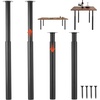 image:imageVEVOR Adjustable Table Legs 28433 in Steel Furniture Legs 1200 lbs Max Load Heavy Duty Quick Installation Ideal for Home Office Desk DIY Coffee Dinner Bar Tables Workbenches Set of 4 Black