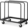 image:imageVEVOR Folding Table Cart Heavy Duty Table Dolly 1800 lbs Steel Panel Truck Cart with 5 inch Swivel Casters Lumber Drywall Dolly with Straps for Party Events Hotel Factory Warehouse1500 LBS