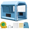 image:imageVEVOR Inflatable Paint Booth 98 x 82 x 82 ft Inflatable Spray Booth with 550W Powerful Blower and Air Filter System Portable Car Paint Booth for Motorcycle Bicycle Small Furniture Painting10x85x85Ft