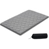 image:imageVEVOR Japanese Floor Mattress Futon Mattress 100 High Density Comfortable Foam Foldable Tatami Mat with Storage Bag Sleeping Pad for Camping Dormitory YogaGray