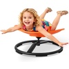 image:imageVEVOR Kids Swivel Chair 220 lbs Capacity Sensory Spinning Chair Autistic Kids Sensory Toy Seat with NonSlip Metal Base Round Shape Toddler Sit amp Spin Seat for Coordination Balance Focus Orange