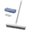image:imageVEVOR Pet Hair Removal Broom 5846 in Adjustable Long Handle Rubber Broom with Built in Squeegee Reusable Dog Cat Hair Remover for Couch Furniture Hardwood Floor Tile