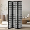 image:imageVEVOR Room Divider 6 Panel Japanese Room Divider Folding Privacy Screen Indoor Portable Partition Dividers and Decoration Screens for Room Separation Home Office Restaurant amp Bedroom BlackBlack