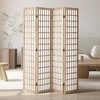 image:imageVEVOR Room Divider 6 Panel Japanese Room Divider Folding Privacy Screen Indoor Portable Partition Dividers and Decoration Screens for Room Separation Home Office Restaurant amp Bedroom BlackNatural