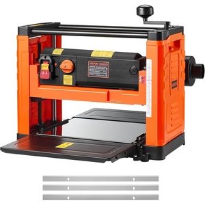 image:imageVEVOR 13Inch Spiral Thickness Planer Woodworking Power Benchtop Planer with 2000W 23500 RPM Powerful Motor Single Speed for Hard amp Soft Wood MaterialTwo Speed 3 Blade