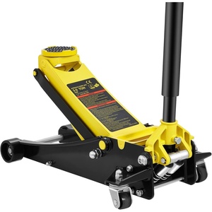 image:imageVEVOR 3 Ton Low Profile Floor Jack HeavyDuty Racing Floor Jack with Dual Pistons Quick Lift Pump Lifting Range 3351969Steel