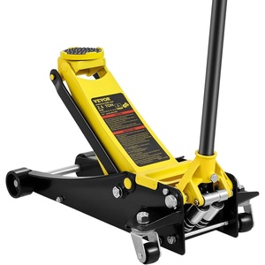 image:imageVEVOR 4 Ton Low Profile HeavyDuty Steel Racing Floor Jack with Dual Pistons Quick Lift Pump Lifting Range 394209825T