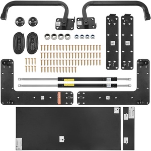 image:imageVEVOR Murphy Bed Kit Twin Size Deluxe DIY Wall Bed Mechanical Hardware Kit Pneumatic Lever Heavy Duty Bed Frame Support Folding Cabinet Wall Bed Space Saving Design for Guestroom Easy to BuildQueen Size