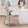 image:imageCommercial Electric Meat Bandsaw 1500W Stainless Steel Countertop Bone Sawing Machine Workbeach 193 x 15 01679 Inch Cutting Thickness Frozen Meat Cutter with 6 Blades for Rib Pork BeefVertical 1500W