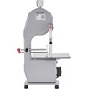image:imageCommercial Electric Meat Bandsaw 1500W Stainless Steel Countertop Bone Sawing Machine Workbeach 193 x 15 01679 Inch Cutting Thickness Frozen Meat Cutter with 6 Blades for Rib Pork BeefCountertop 1100W