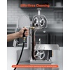 image:imageCommercial Electric Meat Bandsaw 1500W Stainless Steel Countertop Bone Sawing Machine Workbeach 193 x 15 01679 Inch Cutting Thickness Frozen Meat Cutter with 6 Blades for Rib Pork Beef1100W 130