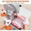 image:imageCommercial Electric Meat Bandsaw 1500W Stainless Steel Countertop Bone Sawing Machine Workbeach 193 x 15 01679 Inch Cutting Thickness Frozen Meat Cutter with 6 Blades for Rib Pork BeefVertical 1500W