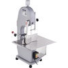 image:imageCommercial Electric Meat Bandsaw 1500W Stainless Steel Countertop Bone Sawing Machine Workbeach 193 x 15 01679 Inch Cutting Thickness Frozen Meat Cutter with 6 Blades for Rib Pork BeefCountertop 1100W