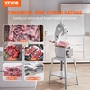 image:imageCommercial Electric Meat Bandsaw 1500W Stainless Steel Countertop Bone Sawing Machine Workbeach 193 x 15 01679 Inch Cutting Thickness Frozen Meat Cutter with 6 Blades for Rib Pork BeefVertical 1500W