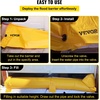 image:imageFlood Barrier Flood Bags Sandbag Alternative Water Barrier for Flooding with Great Waterproof Effect Reusable PVC Water Diversion Tubes Lightweight Flood Barriers for Home Door Garage24ftl  6h