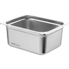 image:imageVEVOR 6 Pack Stainless Steel Hotel Pans  12 Size 6Inch Deep 08mm Thick AntiJam Commercial Food Pans for Steam Tables Restaurants Catering amp Industrial Use6 Inch Deep Thickened
