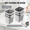 image:imageVEVOR 6 Pack Stainless Steel Hotel Pans  12 Size 6Inch Deep 08mm Thick AntiJam Commercial Food Pans for Steam Tables Restaurants Catering amp Industrial Use6 Inch Deep Thickened
