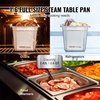 image:imageVEVOR 6 Pack Stainless Steel Hotel Pans  12 Size 6Inch Deep 08mm Thick AntiJam Commercial Food Pans for Steam Tables Restaurants Catering amp Industrial Use6 Inch Deep Thickened