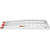 image:imageVEVOR 75ft Aluminum Ramps 1500 lbs Folding Loading Ramps 2 pcs Set for Pickup Trucks Bed Trailers Ramp with Load Straps for Dirt Bike UTV ATV Trucks Lawn Mowers Cargo Trailer 89 L x 12 W750lbs