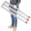 image:imageVEVOR 75ft Aluminum Ramps 1500 lbs Folding Loading Ramps 2 pcs Set for Pickup Trucks Bed Trailers Ramp with Load Straps for Dirt Bike UTV ATV Trucks Lawn Mowers Cargo Trailer 89 L x 12 W750lbs
